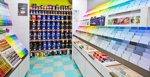 paint department